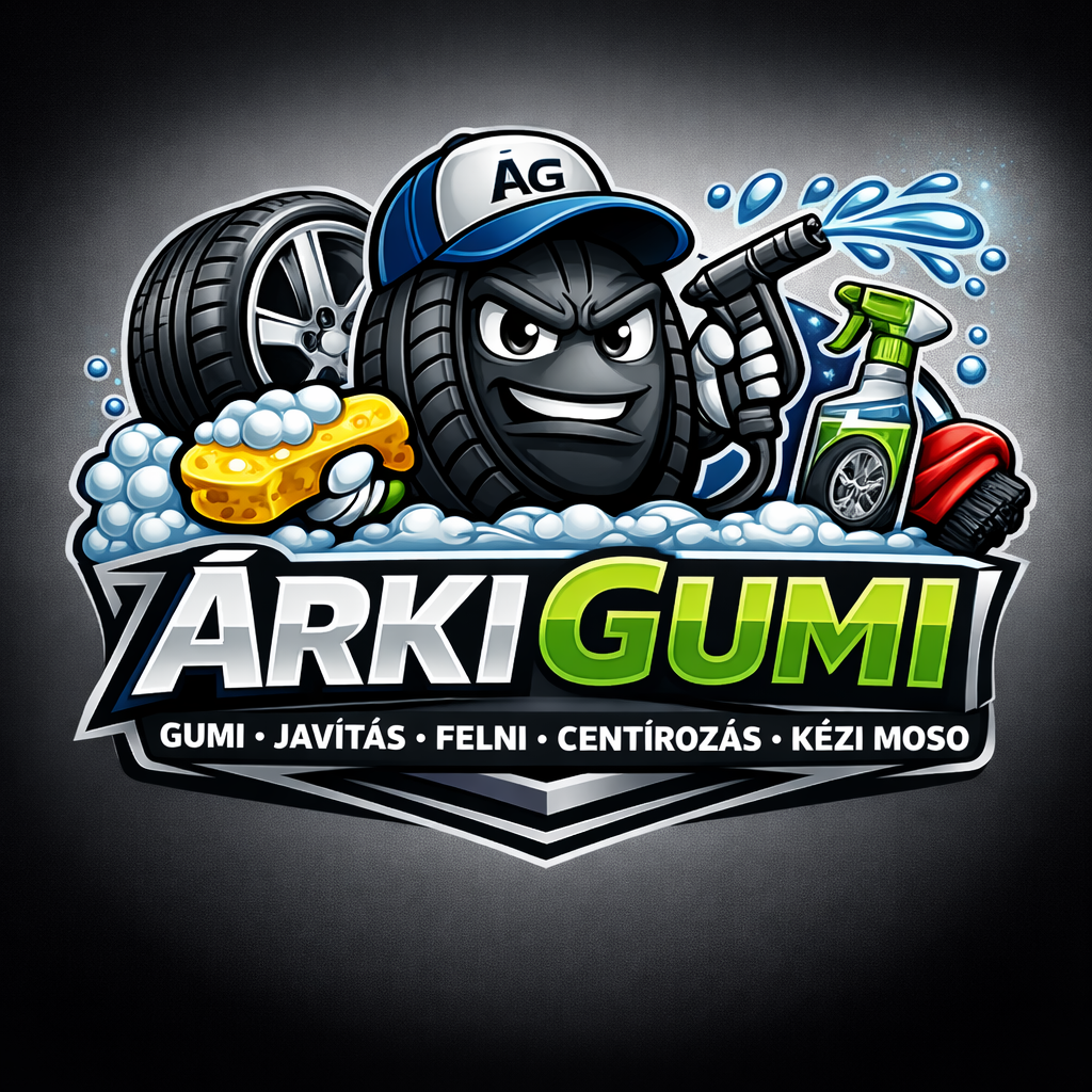 Árki Gumi Szerviz logó